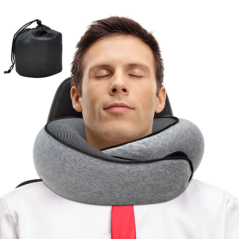 Anti Snore Contour Pillow - Travesseiro de pescoço para viagem, espuma