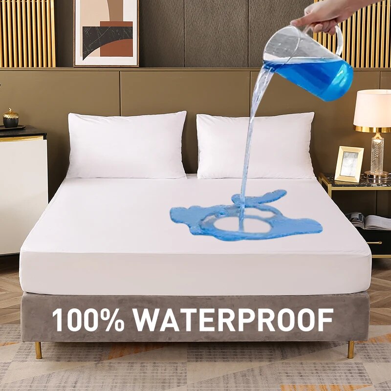 Waterproof Mattress Protector Breathable - Lençol de cama à prova d'água,