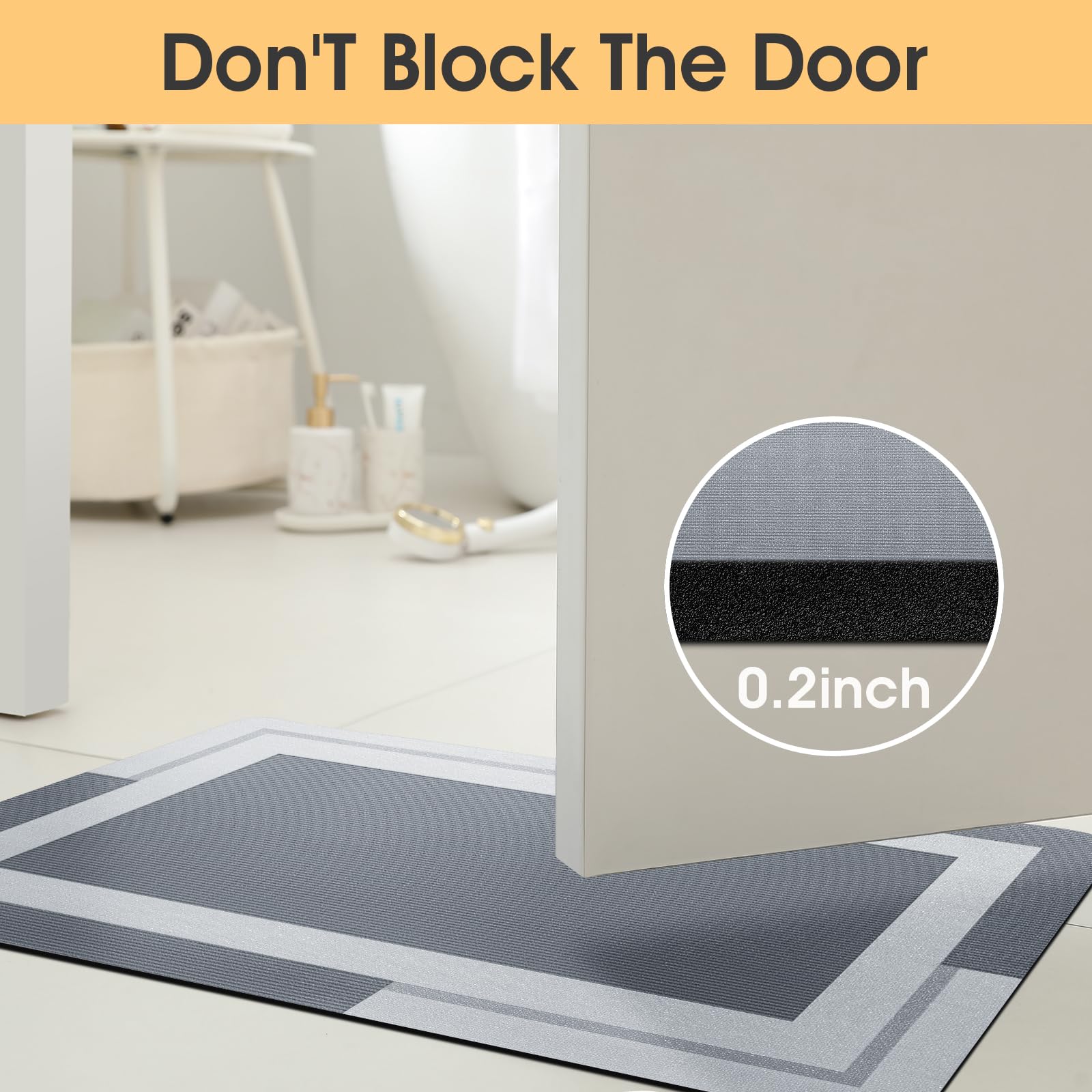 Vikama tapete de banheiro com  - Quick Dry Diatomite Bath Mat avaliação e preço