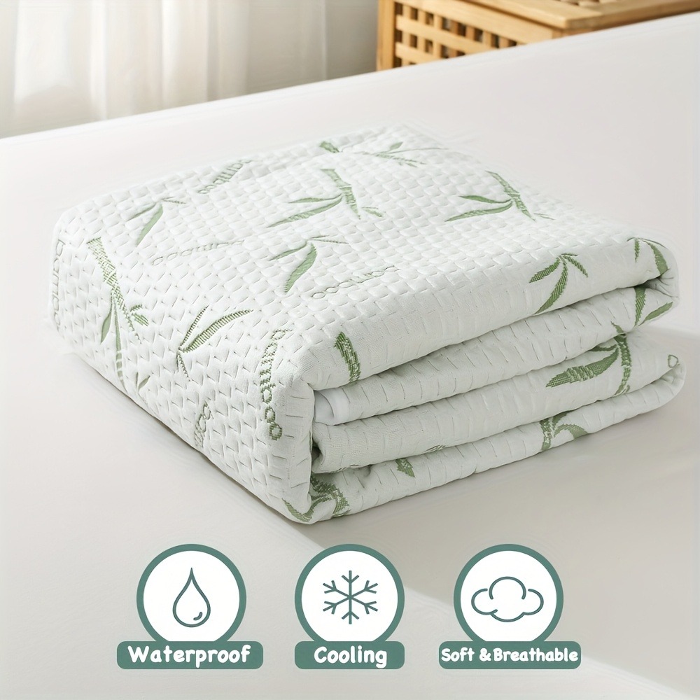 Capa de Colchão Impermeável de - Waterproof Mattress Protector Breathable avaliação e preço