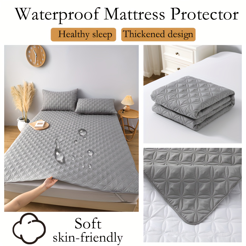 Capa protetora de colchão à pr - Waterproof Mattress Protector Breathable avaliação e preço