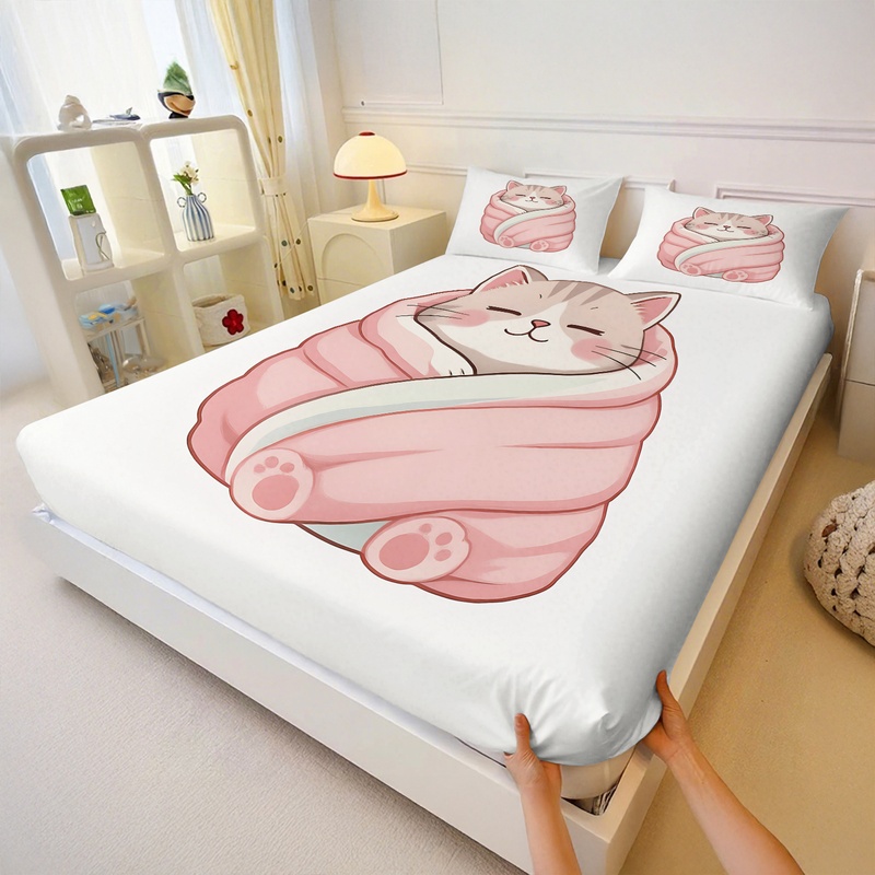 Conjunto de Lençóis Ajustáveis - Fitted Bed Sheets Deep Pocket avaliação e preço