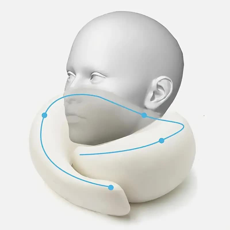 Travesseiro de pescoço para vi - Anti Snore Contour Pillow avaliação e preço