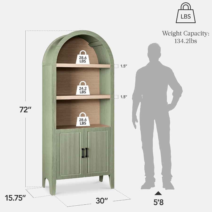 Armário de despensa alto, com  - Storage & Organization avaliação e preço