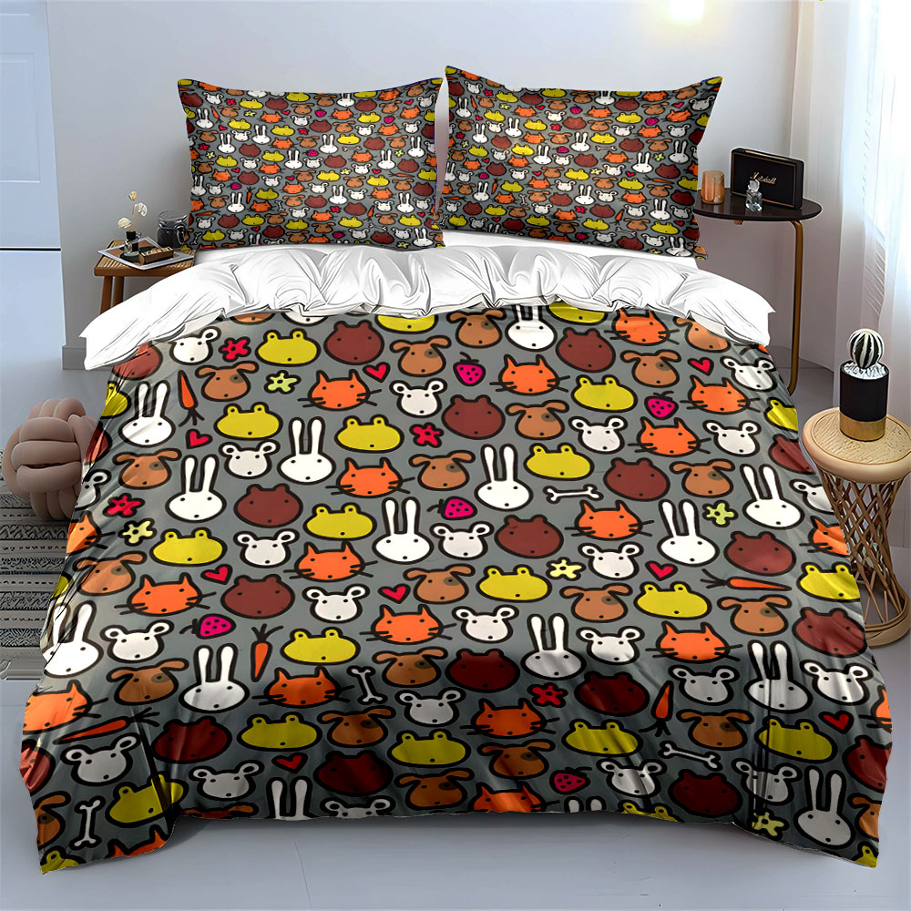 Conjunto de capa de edredom co - Duvet Cover Sets With Zipper avaliação e preço