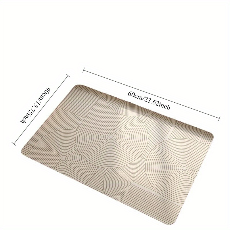 Tapete de Banho de Diatomita d - Quick Dry Diatomite Bath Mat avaliação e preço