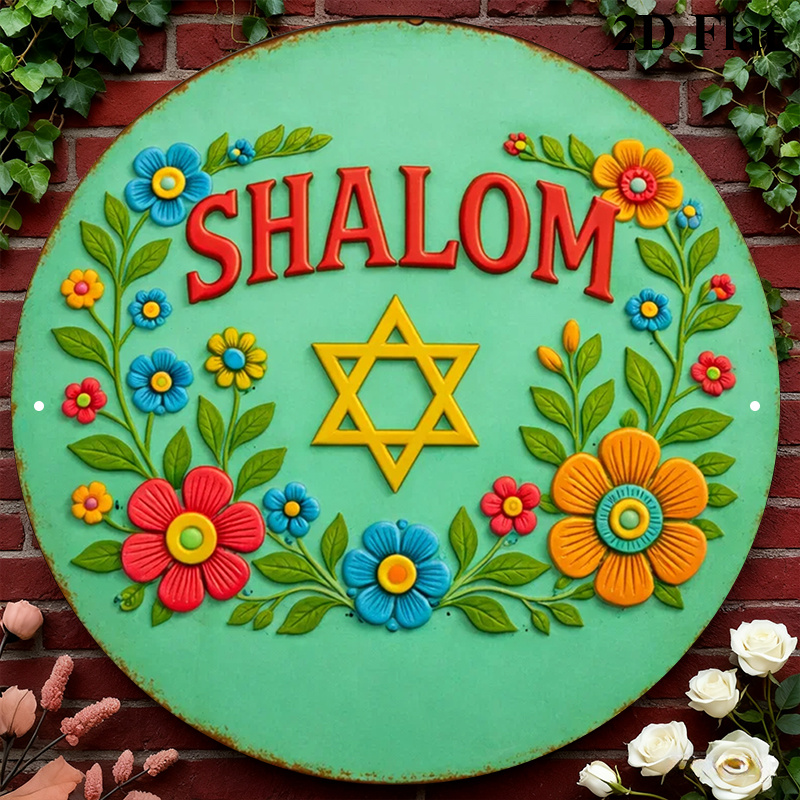CIFBUY Shalom Star of David Ar - Home Decor avaliação e preço