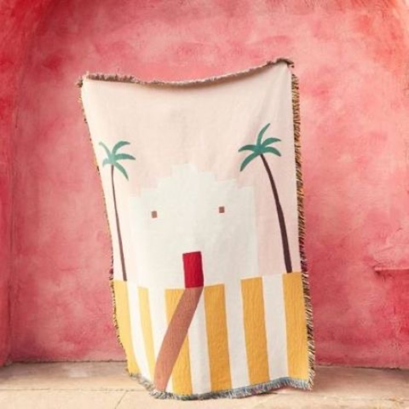 Têxtil cidade ins pequena casa - Boho Throw Blanket Fringe avaliação e preço